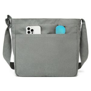 Casual Canvas Bag Ladies Tote Shoulder Handbag Crossbody Purse B)